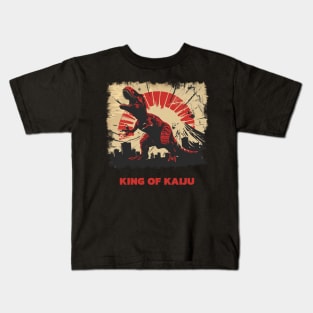 King of Kaiju - Godzilla Power Kids T-Shirt